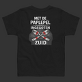 KIDS T-SHIRT MET DE PAPLEPEL INGEGOTEN