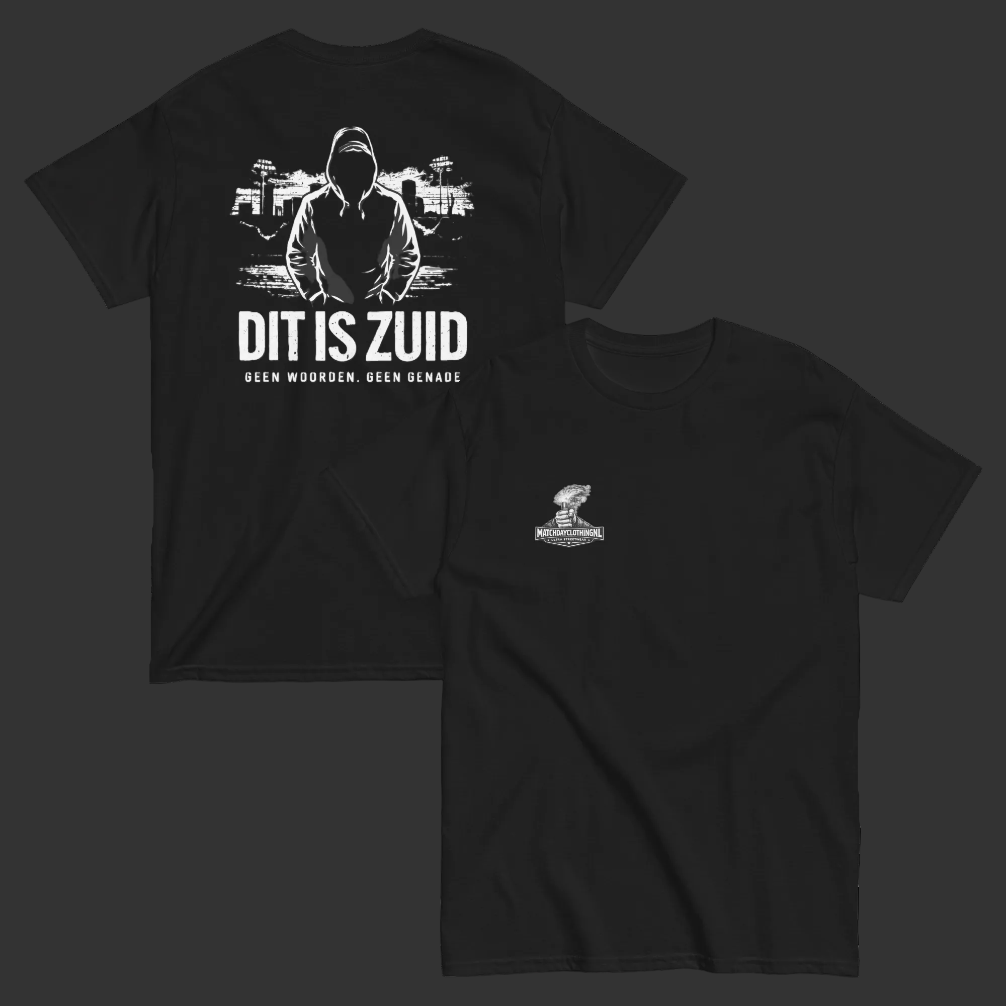 T-SHIRT GEEN WOORDEN GEEN GENADE