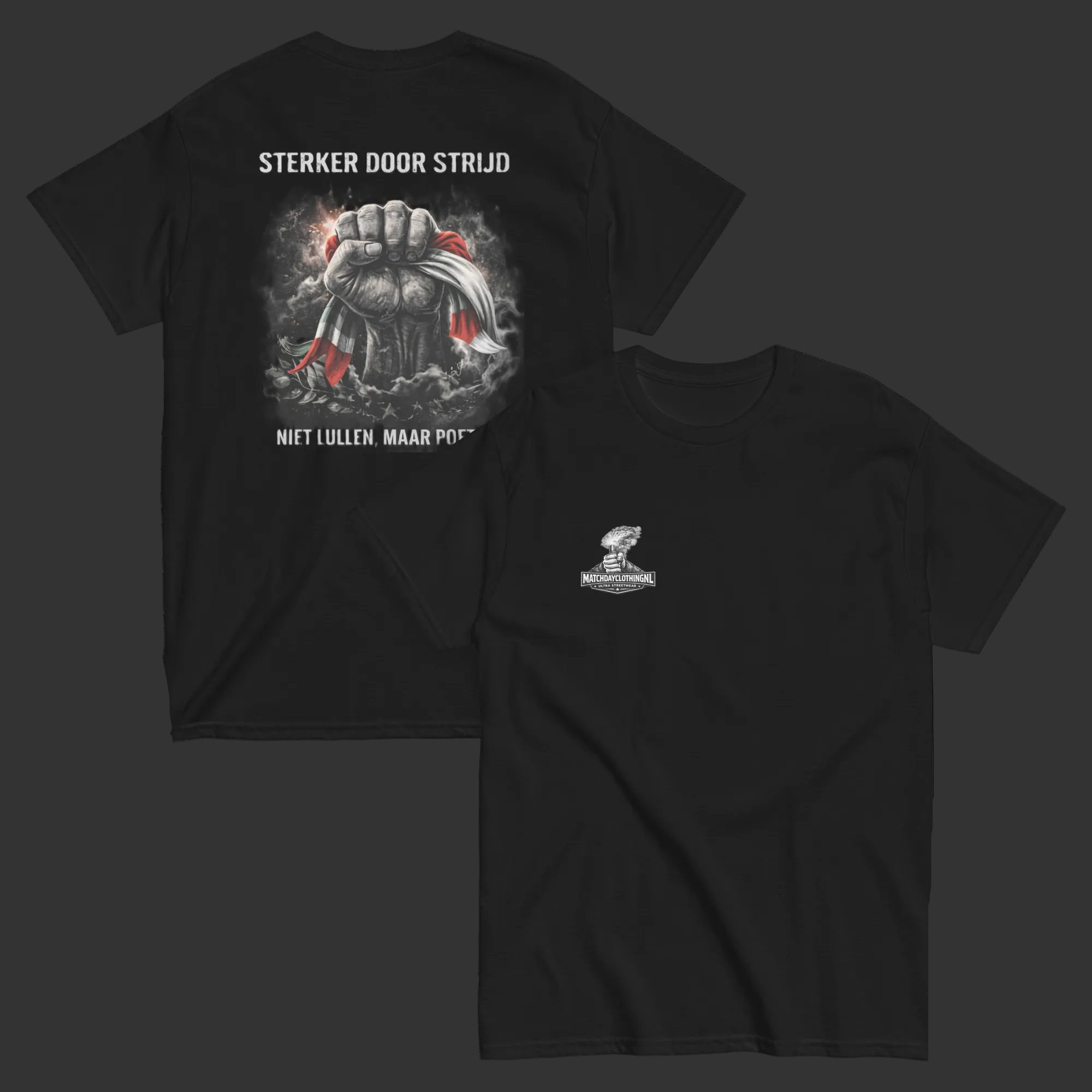 T-SHIRT NIET LULLEN MAAR POETSEN